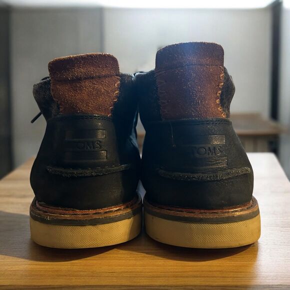 TOMS Men's Chukka Boot - Size 12 - Grey/Black - Picture 5 of 7